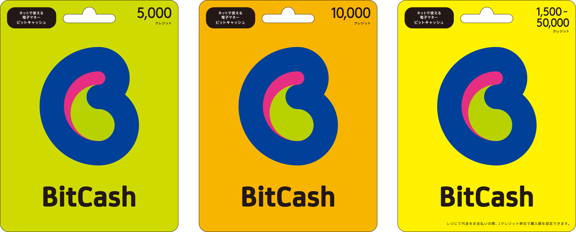 BitCash] BitCash ビットキャッシュ 5000 クレジット クレジットカード・オンラインバンキング限定！お得な